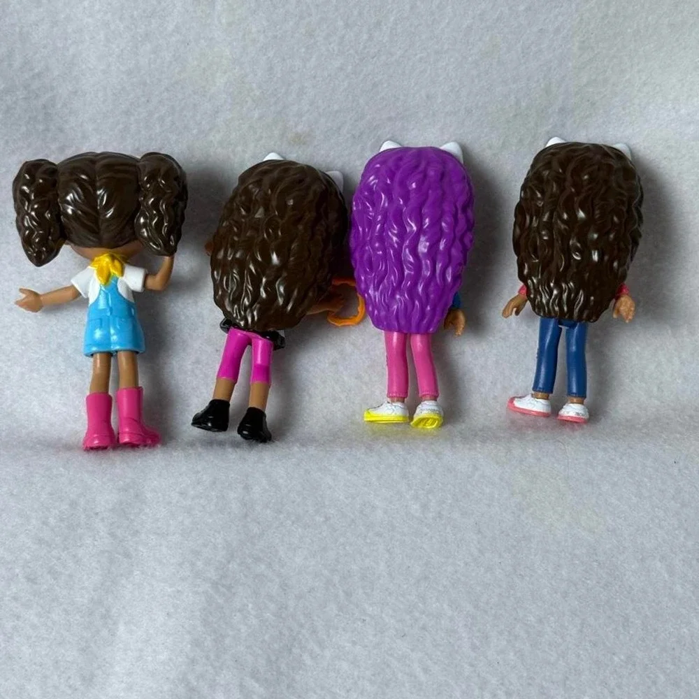 Gabby's Dollhouse Mini Figures Lot of 4 Replacement Dolls DreamWorks Toys
